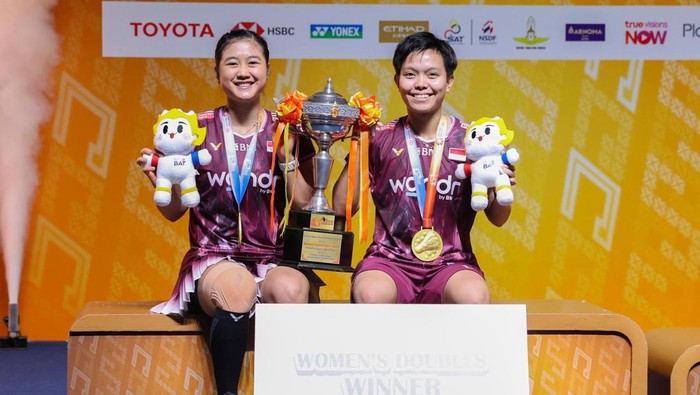 Juara Thailand Masters 2026 Tiwi/Fadia: Ini Modal ke Depan!