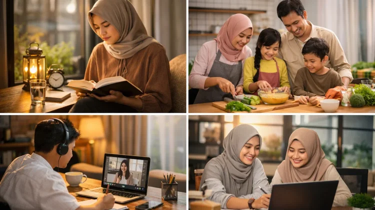 Aktivitas Produktif Anak Muda Saat Menunggu Waktu Buka Puasa