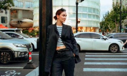 Liburan Ceria! Luna Maya Tampil Stunning Di Shanghai