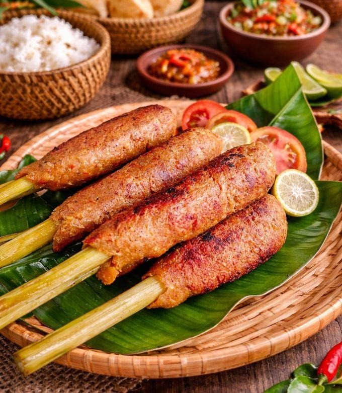 Lezat Dan Beraroma! Ini Keunikan Sate Lilit Khas Bali