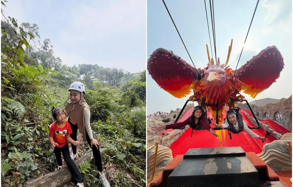 Potret Seru Ria Ricis Dan Keponakan Saat Jalan-Jalan Di Bandung