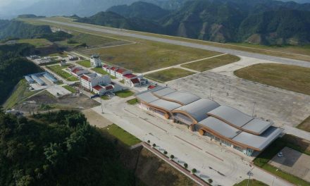 Proyek Rekayasa! Bandara Hechi Berdiri Di Tengah Pegunungan