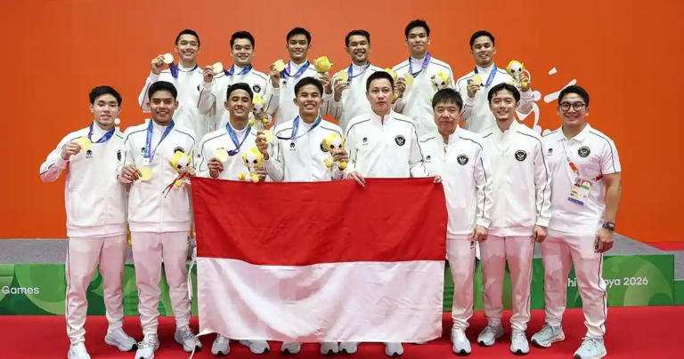 Garuda Juara! Indonesia Sabet Emas Bulu Tangkis Asian Games
