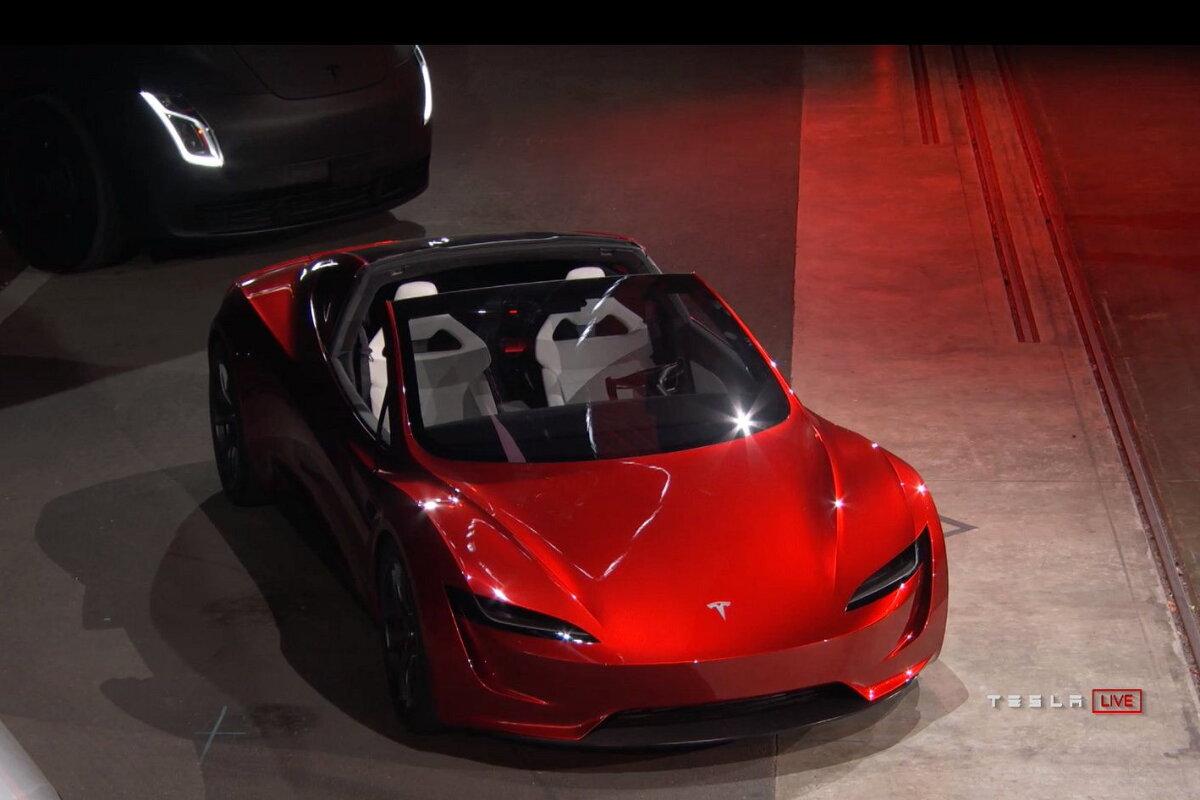 Teknologi Makin Gila! Tesla Roadster Bisa Manuver Di Udara