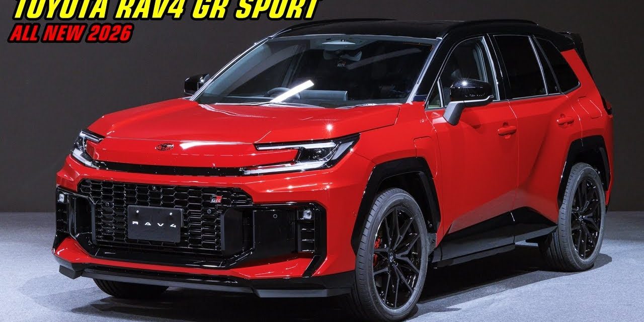 Tampil Lebih Sangar! RAV4 GR Sport PHEV 2026 Hybrid Sporty